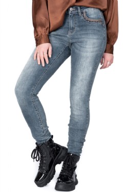 Stardust Mellanblå Jeans 34