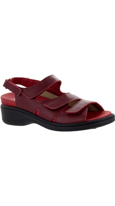 Anette Sandal röd