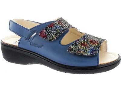 Penelope Sandal Mosaik Marinblå