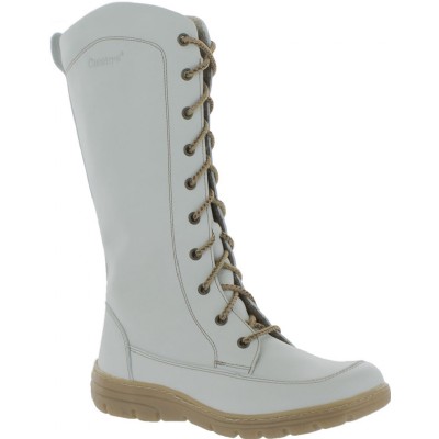 Monika Skinnstövel Offwhite