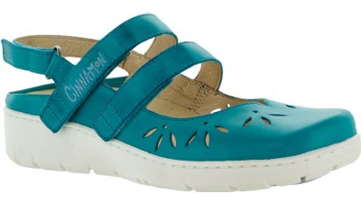 Klara Sandal-Ballerina Turkos