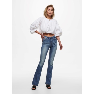 Blush Mellanblå Bootcut Jeans