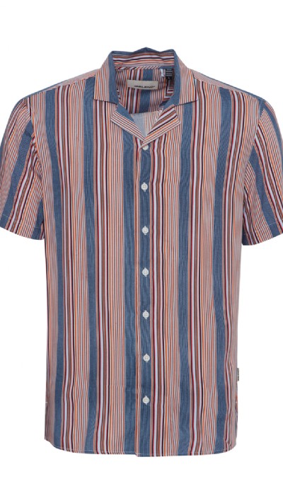 Kortärmad Viskos Skjorta