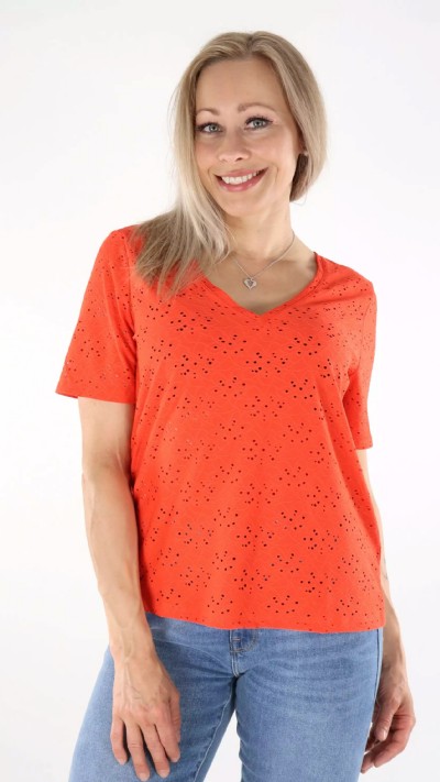 Smilla V-ringad Topp