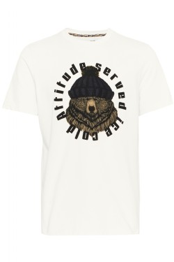 Blend Tee White Bear m