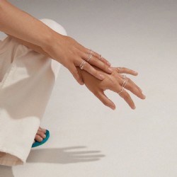 Lulu Stack Ring v-form