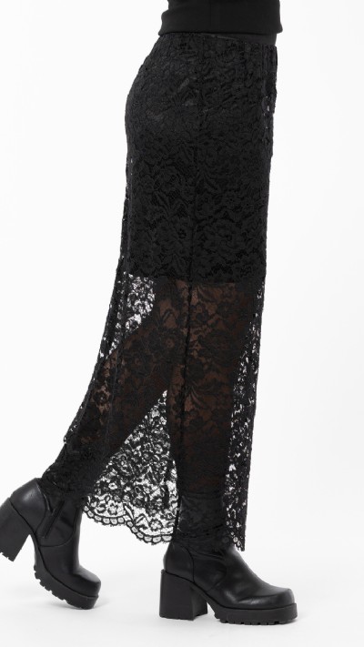 Shirley Lång Spetskjol