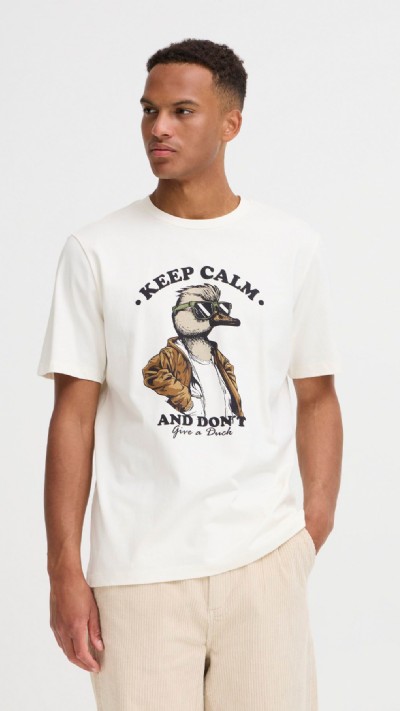 Ivik T-shirt med text