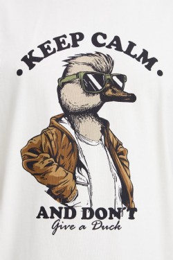 Ivik T-shirt med text m