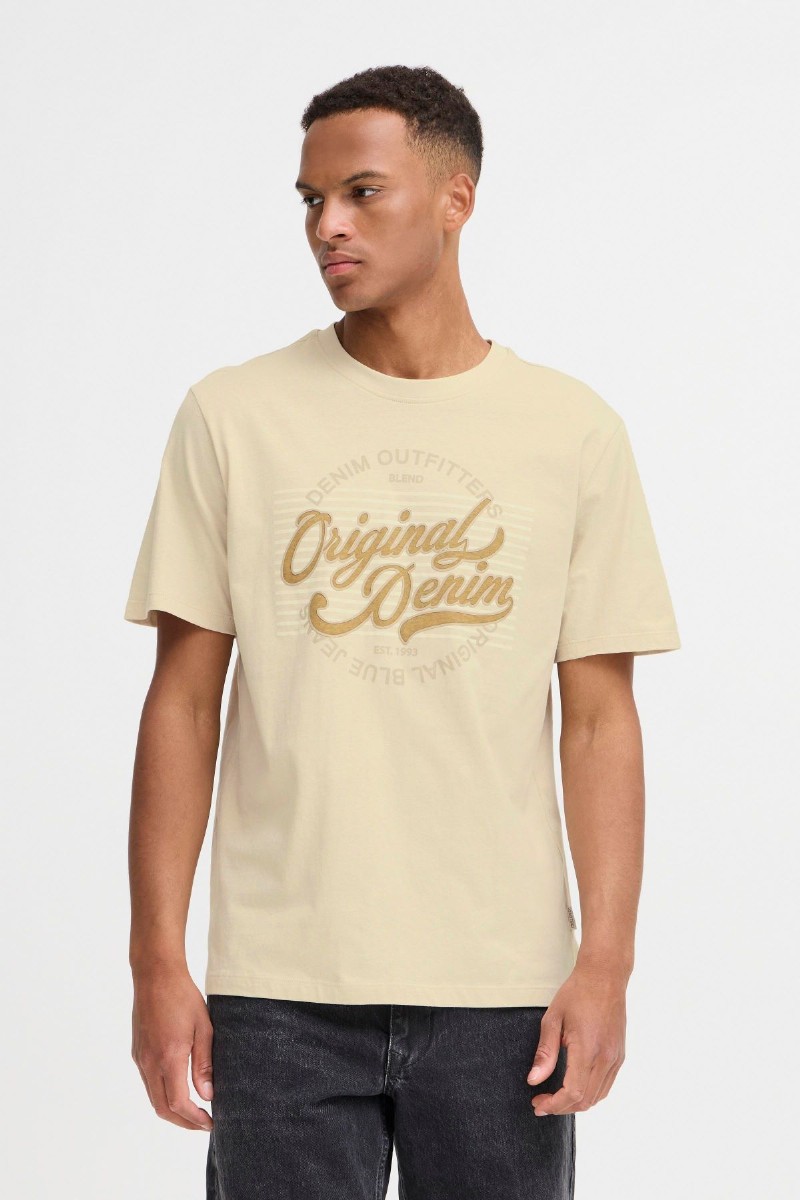 Ian T-shirt med tryck m
